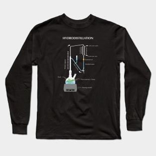 Hydrodistillation Apparatus Clevenger Long Sleeve T-Shirt